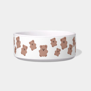 Teddy Bear Pet Food Bowl Voerbakje