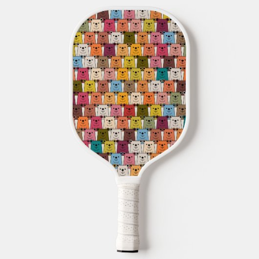 Teddy Bear Pickleball Paddle (Achterkant)