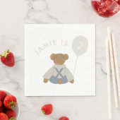 Teddy Bear Picknick Baby Verjaardag Servet (Insitu)