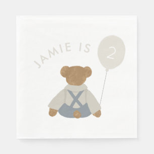 Teddy Bear Picknick Baby Verjaardag Servet