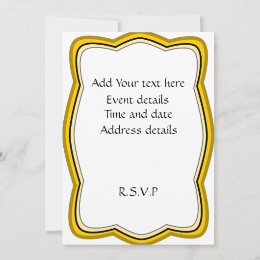 Teddy Bear picknick Kinder partij Kaart (Achterkant)