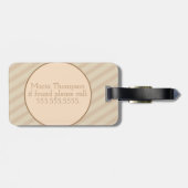 Teddy Bear Picnic Bagagelabel (Achterkant horizontaal)