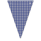 Teddy Bear Picnic Birthday - Blue Gingham Vlaggetjes (Tweede vlag)