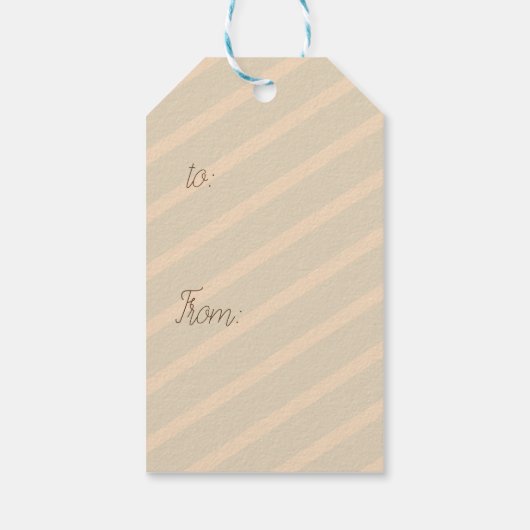 Teddy Bear Picnic Cadeaulabel (Achterkant)