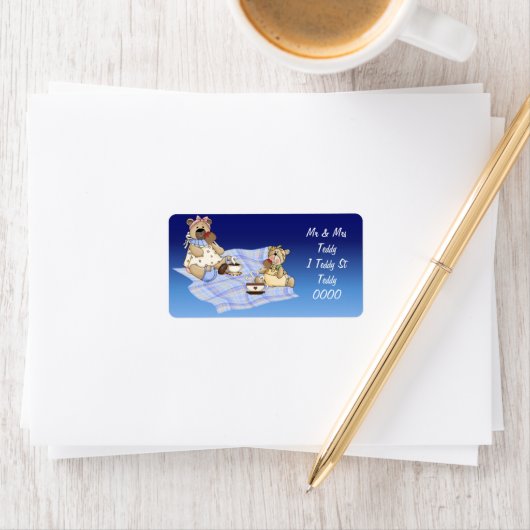 Teddy Bear Picnic Etiket (Insitu)