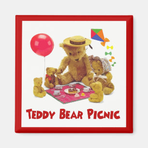 Teddy Bear Picnic Magnet