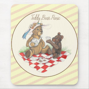Teddy Bear Picnic mousepad Muismat