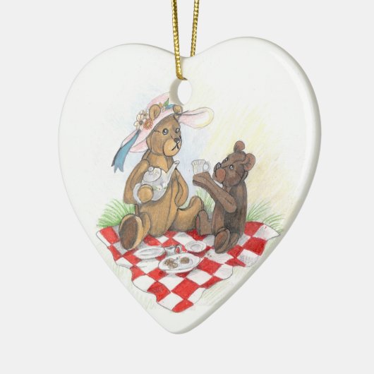 Teddy Bear Picnic~ornament Keramisch Ornament (Links)