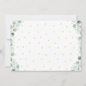 Teddy Bear Picnic Pink Floral Birthday Kaart (Achterkant)