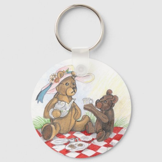 Teddy Bear Picnic~sleutelhanger Sleutelhanger (Voorkant)