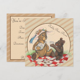 Teddy Bear Picnic Uitnodigingen