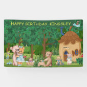 Teddy Bear Picnic Village Specialized Spandoek (Horizontaal)