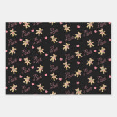 Teddy Bear Pink Baby shower Inpakpapier Vel (Voorkant 2)