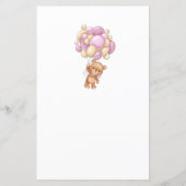 Teddy Bear Pink-ballonnen Wat zit er in je paarden (Achterkant)