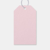 Teddy Bear Pink Cadeaulabel (Achterkant)