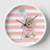 Teddy Bear Pink Girl's Persoonlijke ruimte (Voorkant)