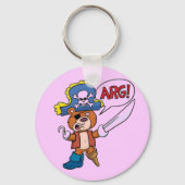 Teddy Bear Pirate Sleutelhanger (Voorkant)