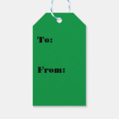  Teddy Bear - Pixel Art Cadeaulabel (Achterkant)