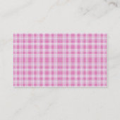 Teddy Bear Play Date Card Contactkaartje (Achterkant)