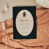 Teddy Bear Polo Baby Shower Invitation Kaart