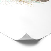 Teddy Bear Portrait Poster (Hoek)