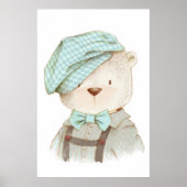 Teddy Bear Portrait Poster (Voorkant)