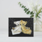 Teddy Bear Post Card Briefkaart (Staand voorkant)