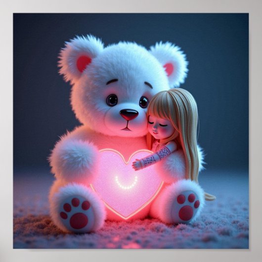 Teddy Bear Poster (Voorkant)