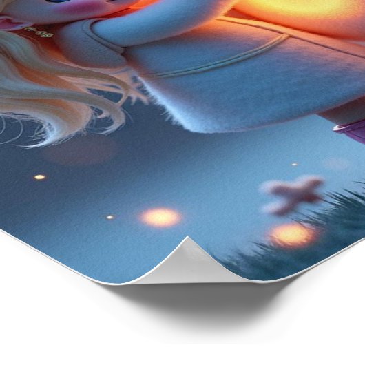 Teddy Bear Poster (Hoek)