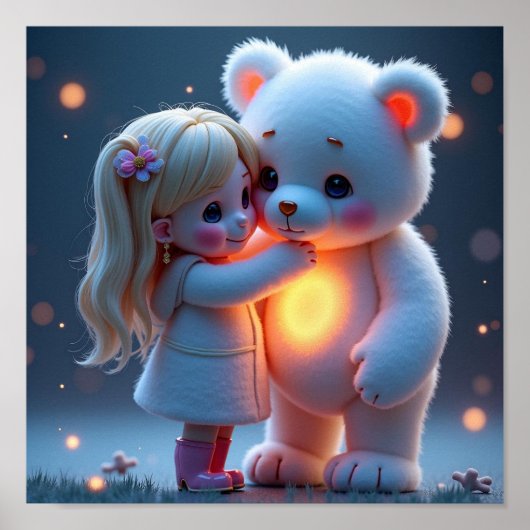 Teddy Bear Poster (Voorkant)