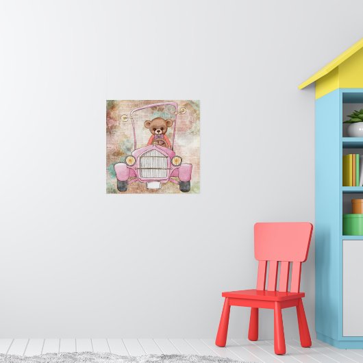 Teddy Bear Poster (Kinderkamer 1)