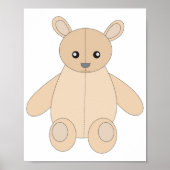 Teddy Bear Poster (Voorkant)