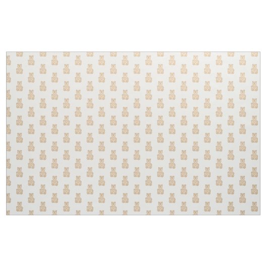 Teddy Bear Prints Stof (Fat Quarter)