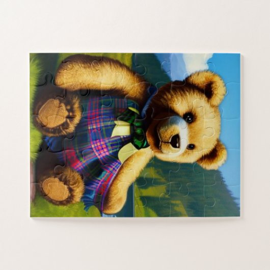 Teddy Bear Puzzle Legpuzzel (Horizontaal)