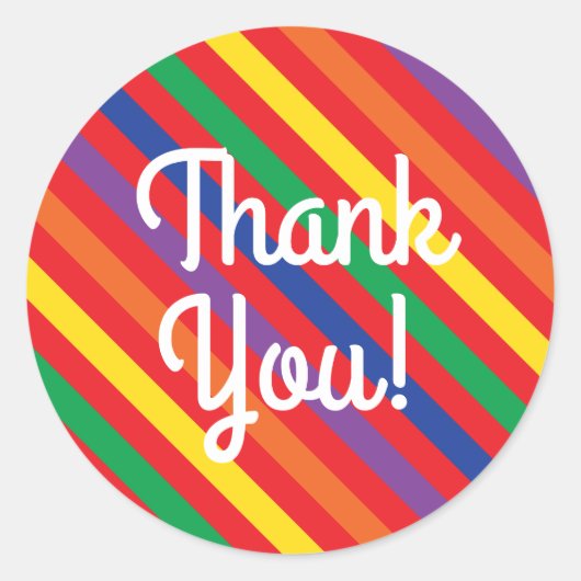 Teddy Bear Rainbow Cute Kind Birthday Party Ronde Sticker (Voorkant)