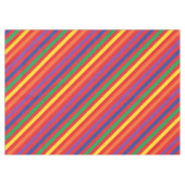 Teddy Bear Rainbow Cute Kind Birthday Party Tafelkleed (Voorkant (Horizontaal))