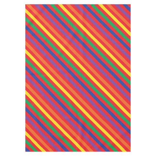 Teddy Bear Rainbow Cute Kind Birthday Party Tafelkleed (Voorkant)