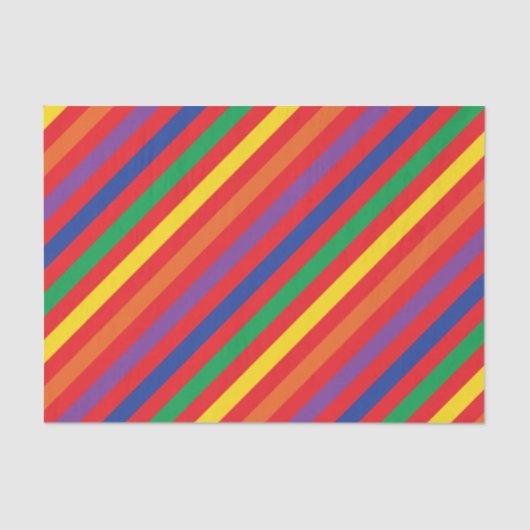 Teddy Bear Rainbow Cute Kind Birthday Party Tissuepapier (Voorkant)