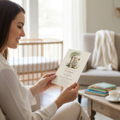  Teddy Bear Reading Next Chapter Baby shower Kaart