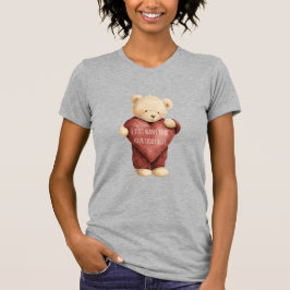 Teddy Bear Red Heart T-shirt