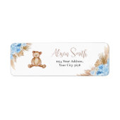 Teddy Bear Return Label (Voorkant)