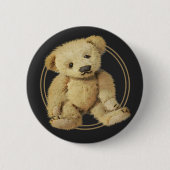  Teddy Bear Ronde Button 5,7 Cm (Voorkant)