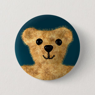 Teddy Bear Ronde Button 5,7 Cm