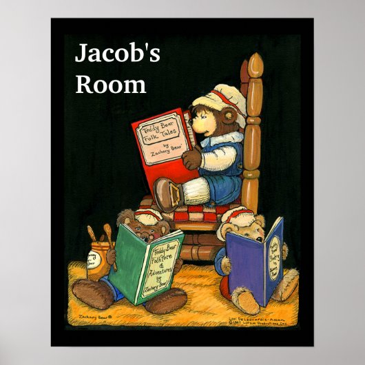 Teddy Bear Room Poster (Voorkant)
