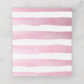 Teddy Bear Roos Gold Balloons Baby shower Plaatskaartje (Binnenkant ongevouwen)