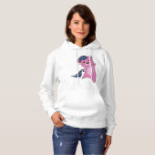 Teddy Bear roze Sleepyhead Teddy Bear Hoodie (Voorkant volledig)