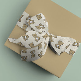 Teddy Bear Satijnen Lint