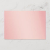 Teddy Bear Schattigee Roze display douche Informatiekaartje (Achterkant)