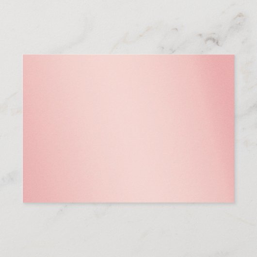 Teddy Bear Schattigee Roze display douche Informatiekaartje (Achterkant)