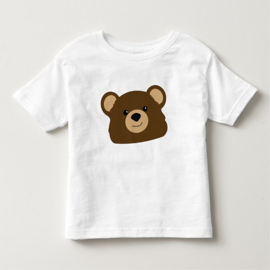 Teddy Bear Shirt voor Toddler (Voorkant)